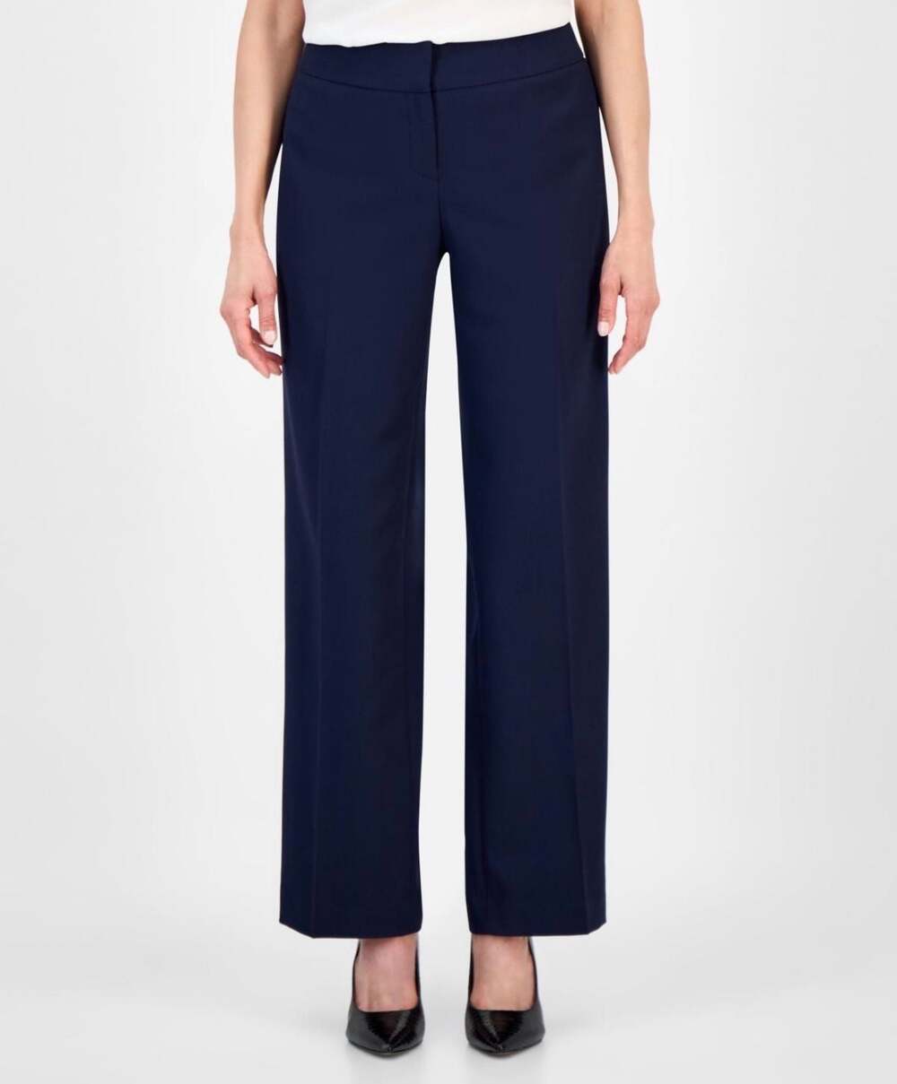 Le Suit Women's Navy Blue Dress Pants, Size 6